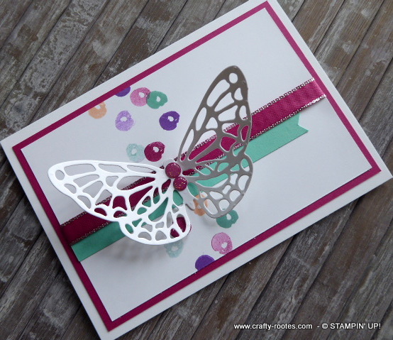 Butterfly Springtime Impressions - Crafty-rootes
