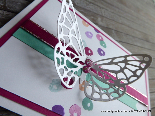 Butterfly Springtime Impressions - Crafty-rootes