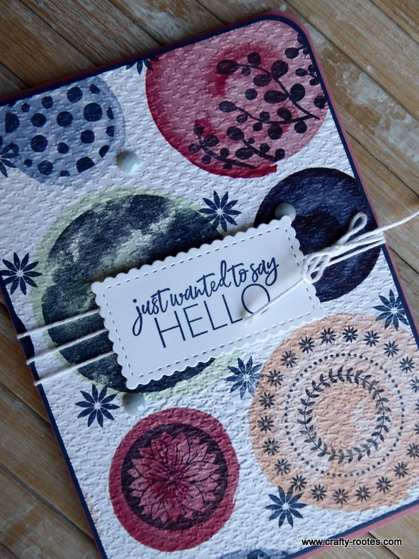Paper Circles for the Share It Sunday Blog Hop - Crafty-rootes
