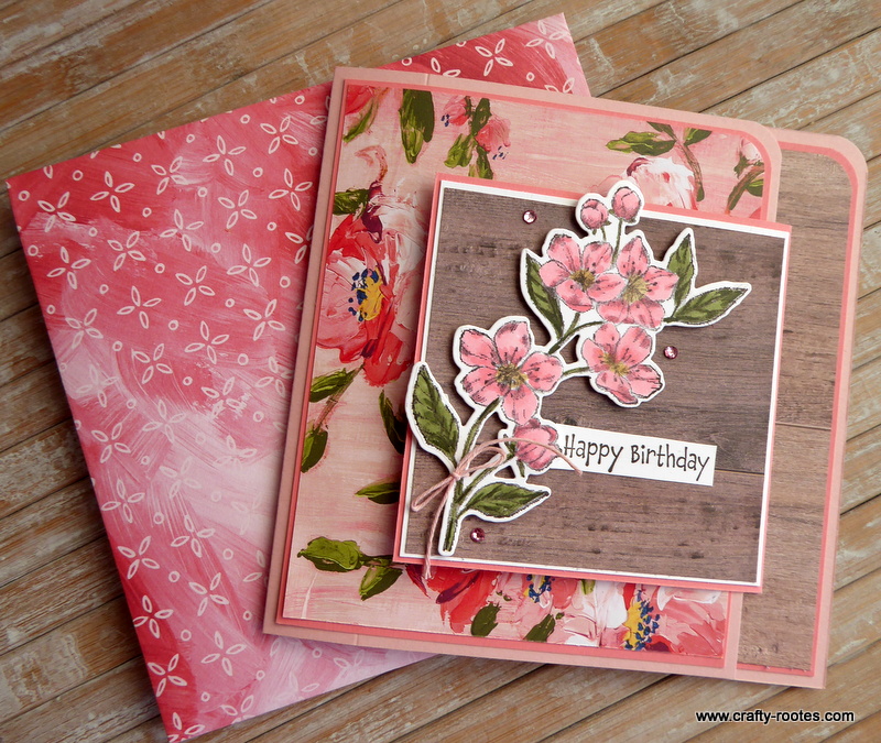 Sweet Cherry Blossom for the Share It Sunday Blog Hop - Crafty-rootes