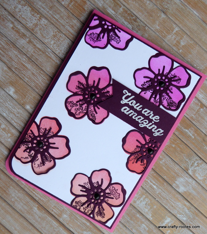 Summer Shadows for the Share It Sunday Blog Hop - Crafty-rootes