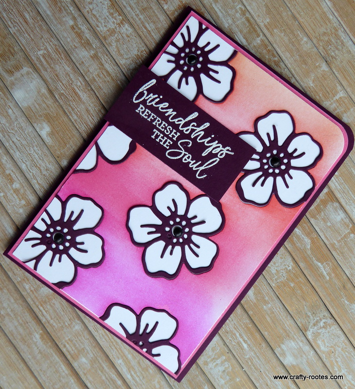 Summer Shadows for the Share It Sunday Blog Hop - Crafty-rootes