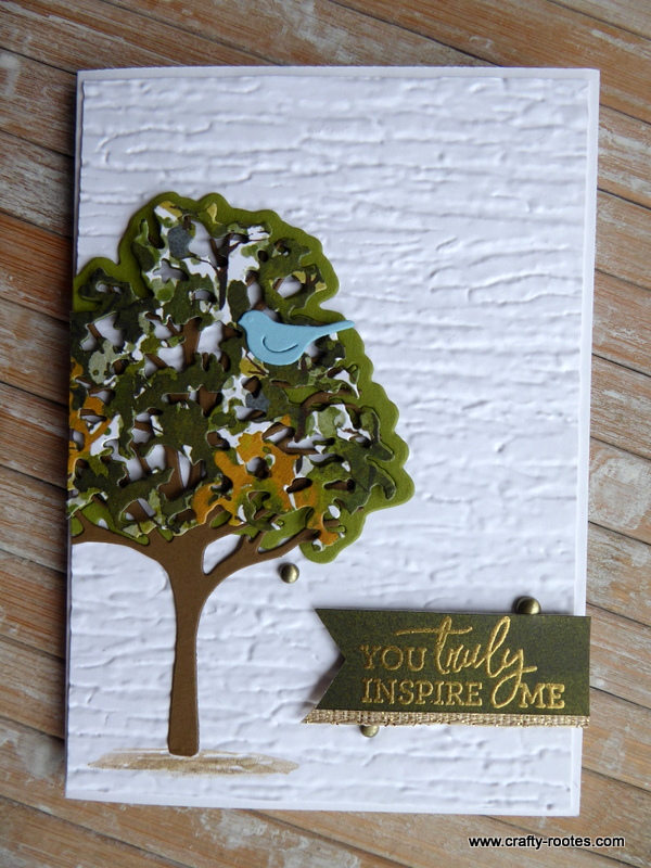 Bird in a Tree card - Crafty-rootes