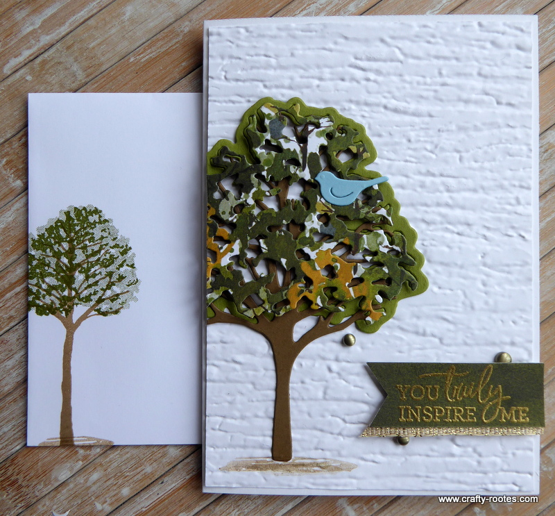 Bird in a Tree card - Crafty-rootes