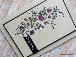 Delicate Floral card - Crafty-rootes