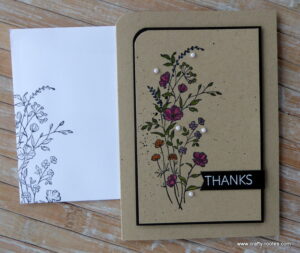 Delicate Floral card - Crafty-rootes